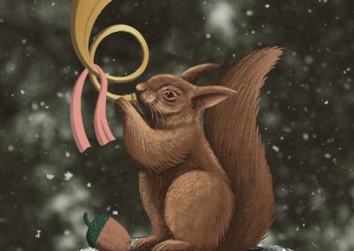 Gleneagles Festive Illustration 2025