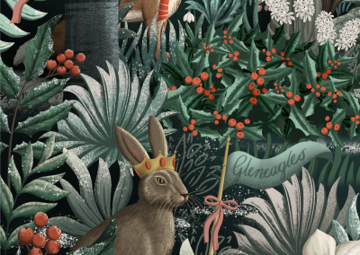 Gleneagles Festive Illustration 2025